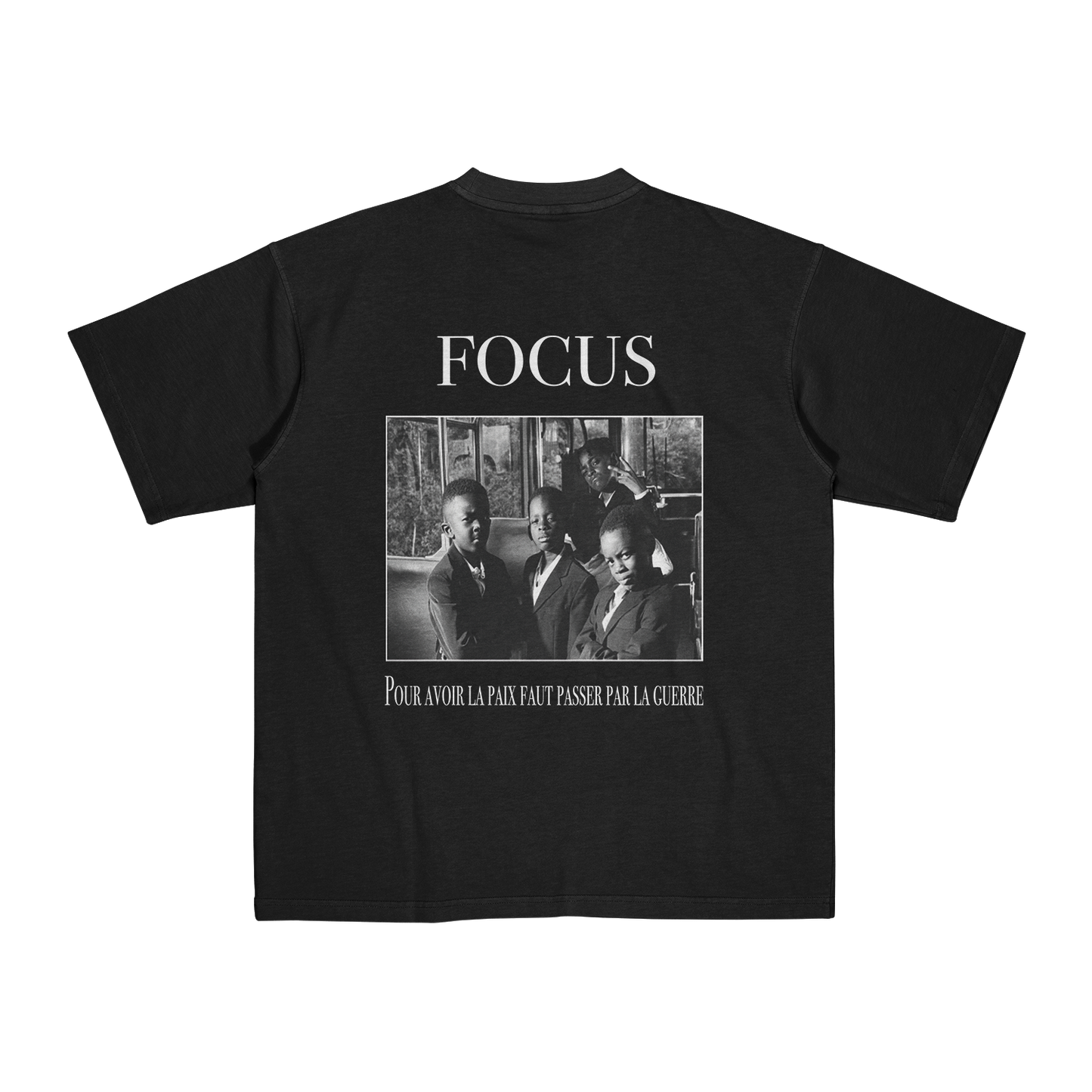 PACK FOCUS - T-SHIRT "PAIX" + CD