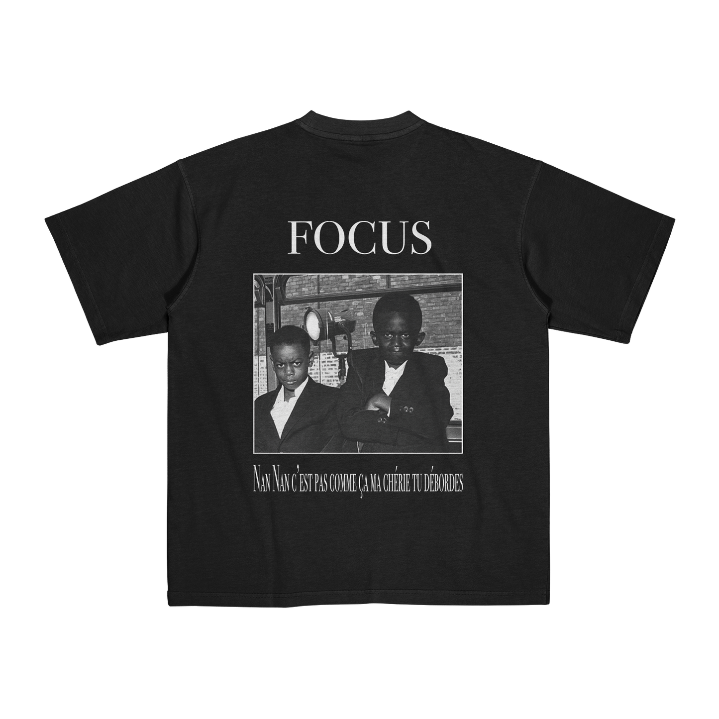 PACK FOCUS - T-SHIRT "PAS COMME CA" + CD