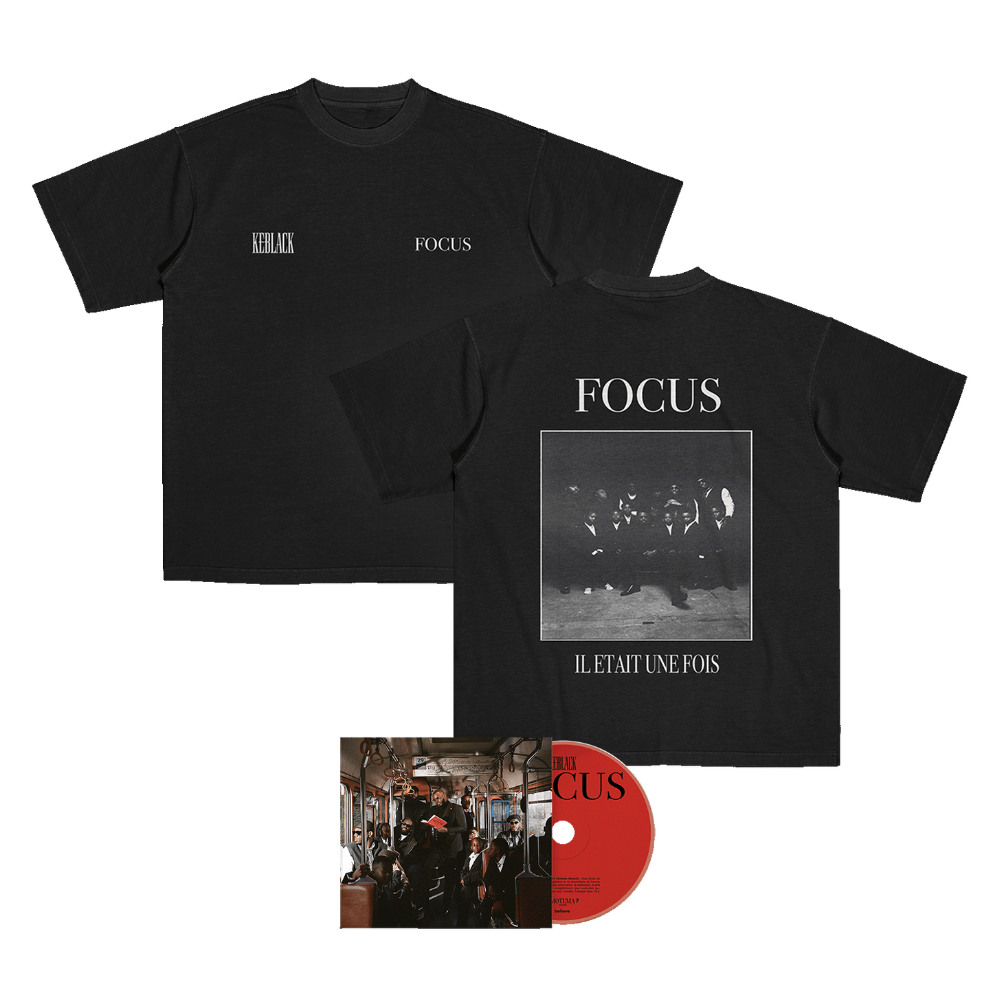 PACK FOCUS - T-SHIRT + CD