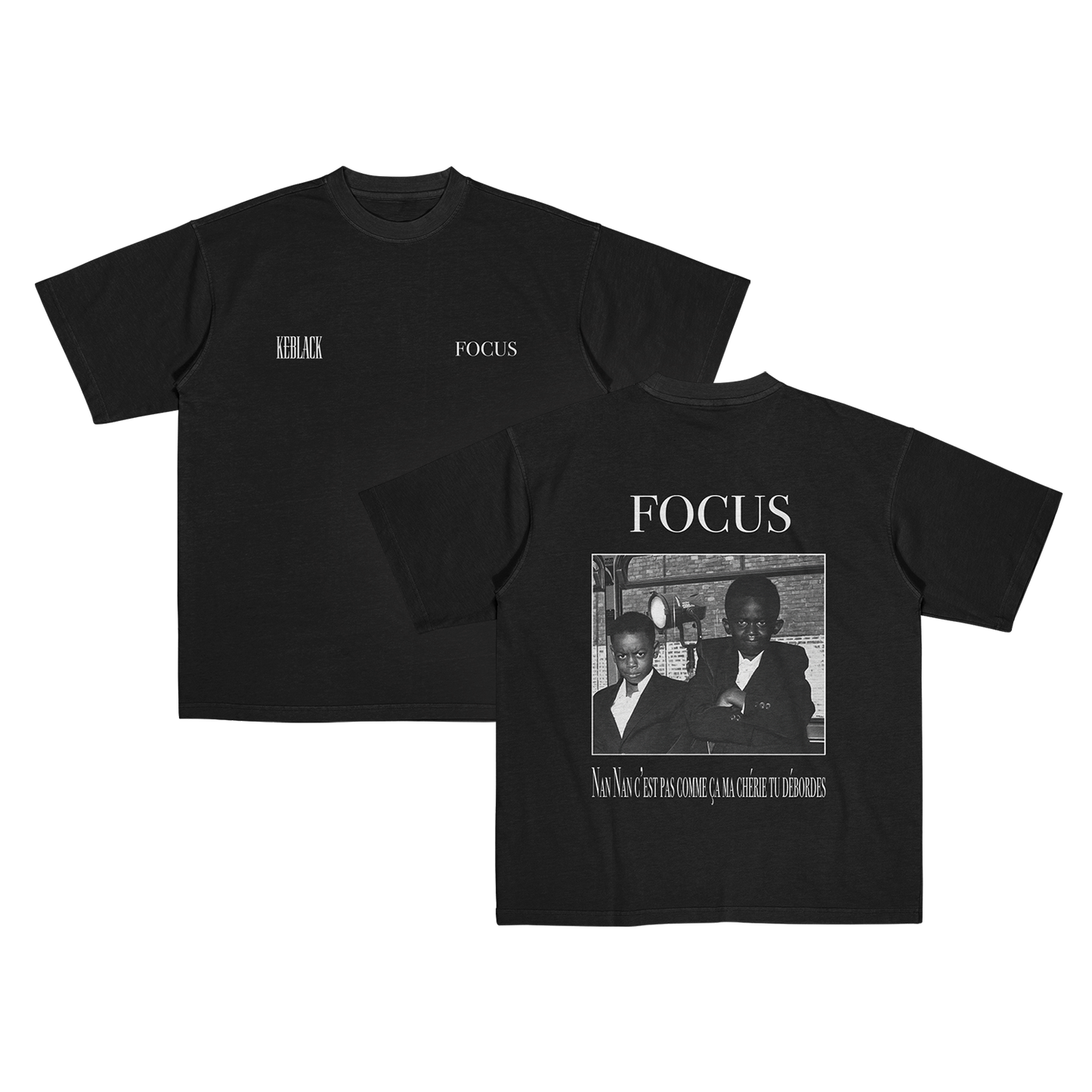T-SHIRT "PAS COMME CA" - FOCUS