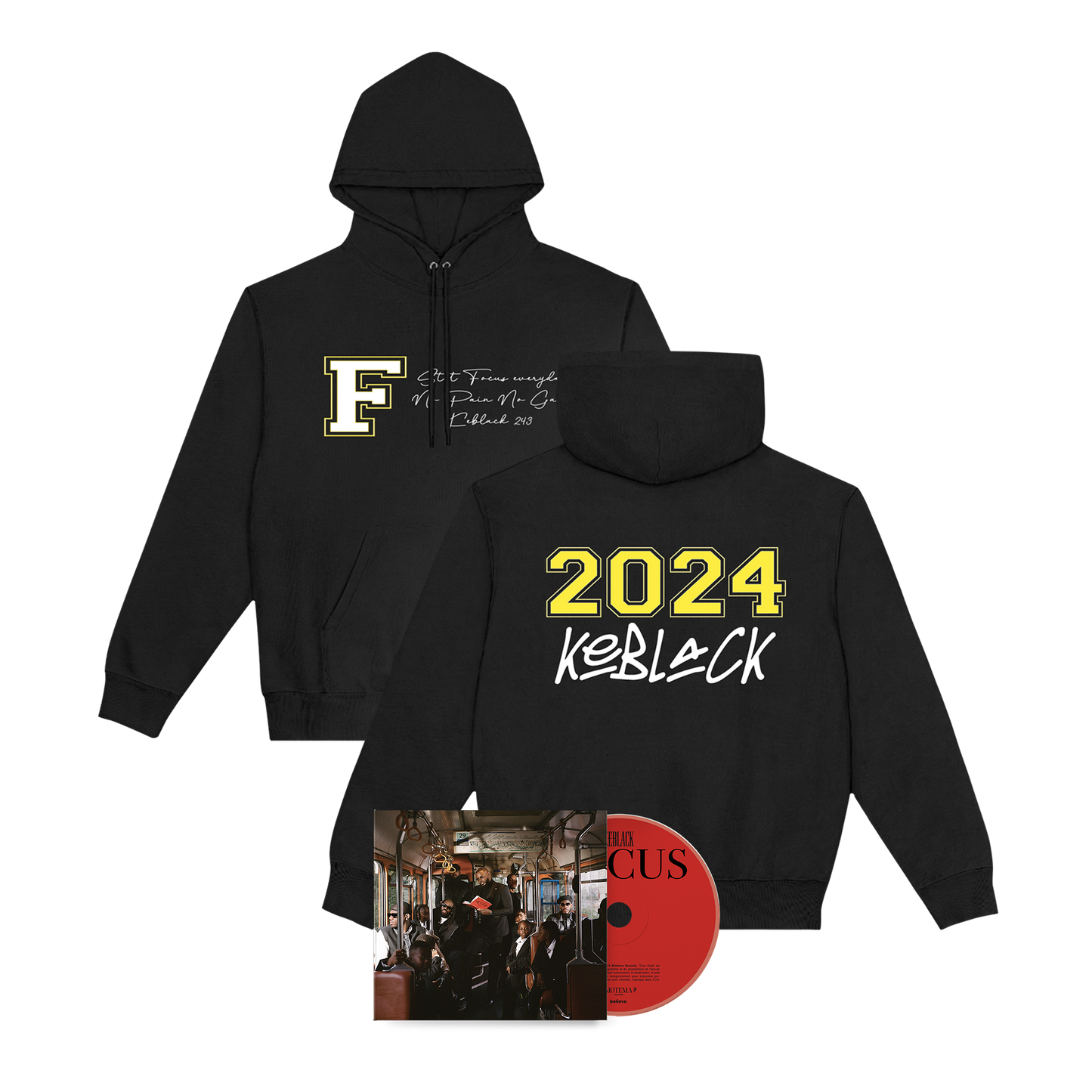 PACK FOCUS - HOODIE + CD